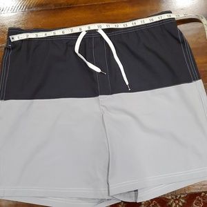 Men's swim trunks.